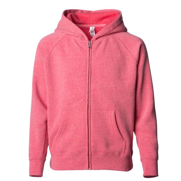 Toddler Lightweight Special Blend Raglan Zip Hood Thumbnail